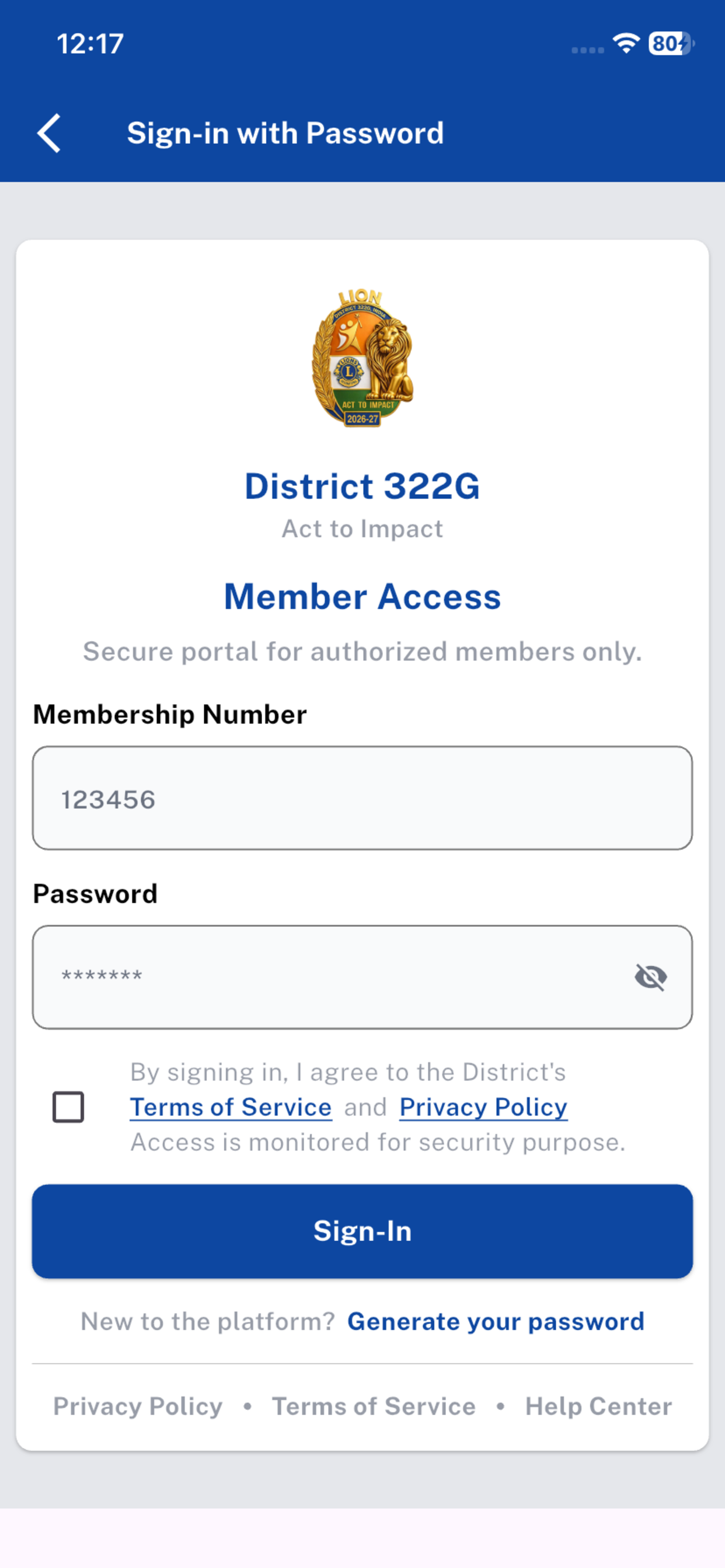 District 322G Directory screenshot 7