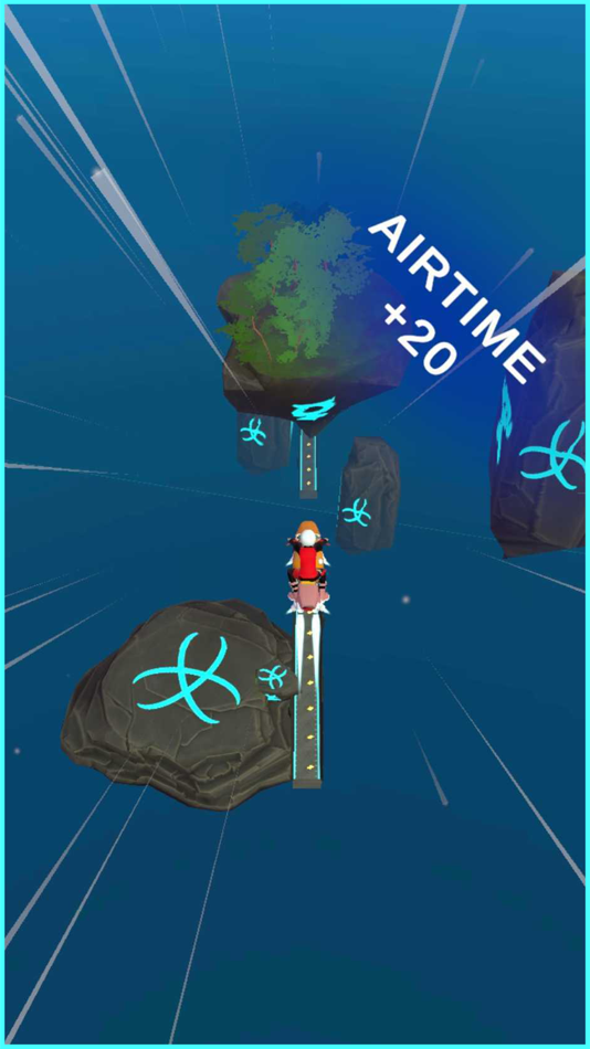 #7. CosmicDancer-base jumping game (iOS) Podle: Ropstam Games Inc.