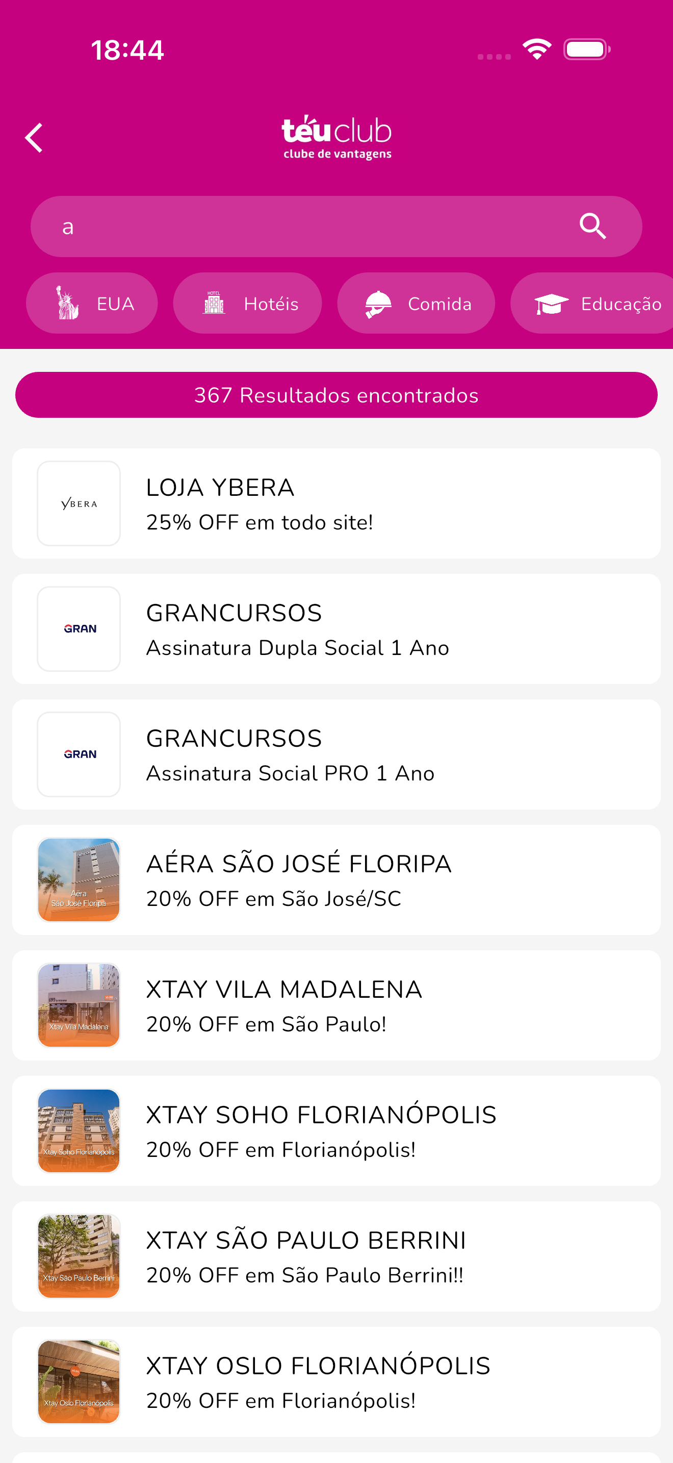 Clube TeuCard screenshot 3