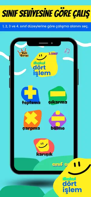İlkokul Dört İşlem screenshot 1