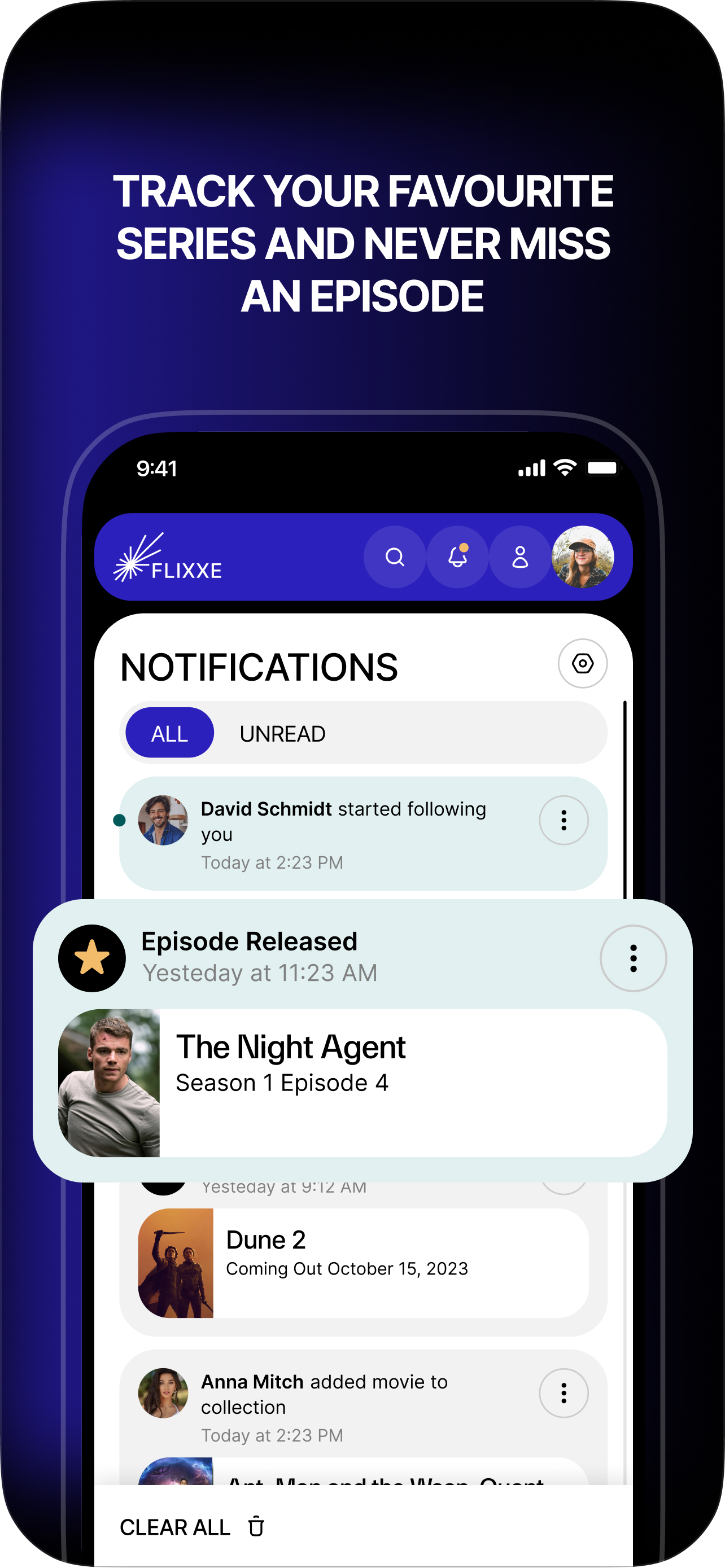 FLIXXE – Movie & TV Tracker screenshot 3
