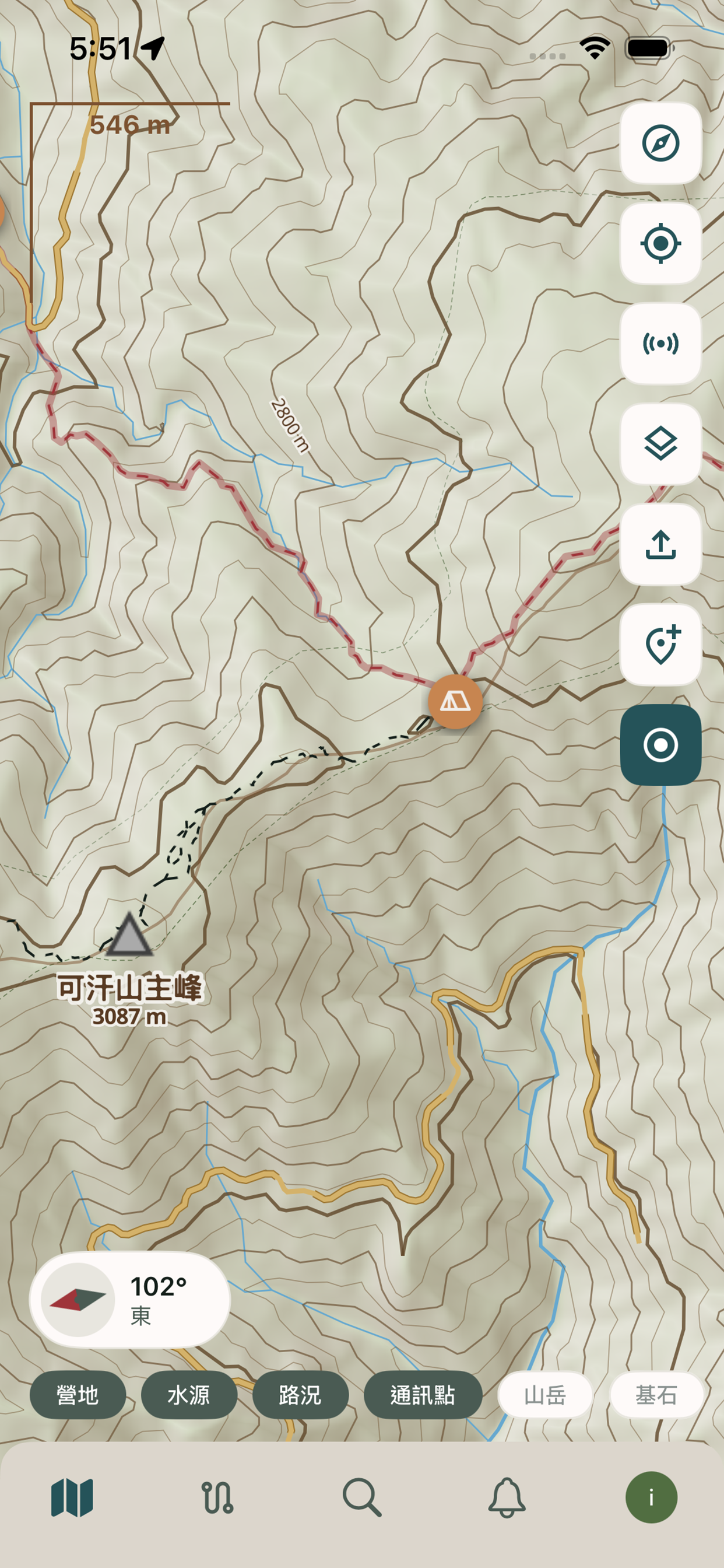 巡山員地圖