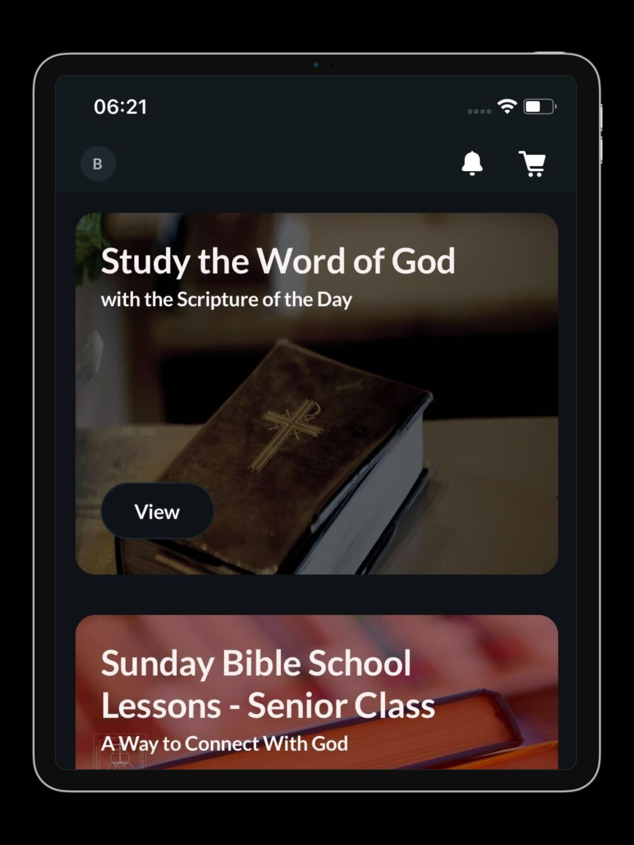 HOGC NC Diocese screenshot 4