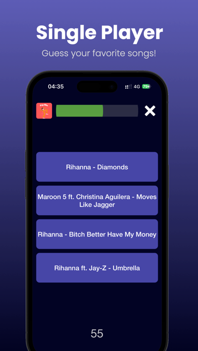 Panic Singer - Music Trivia Screenshot