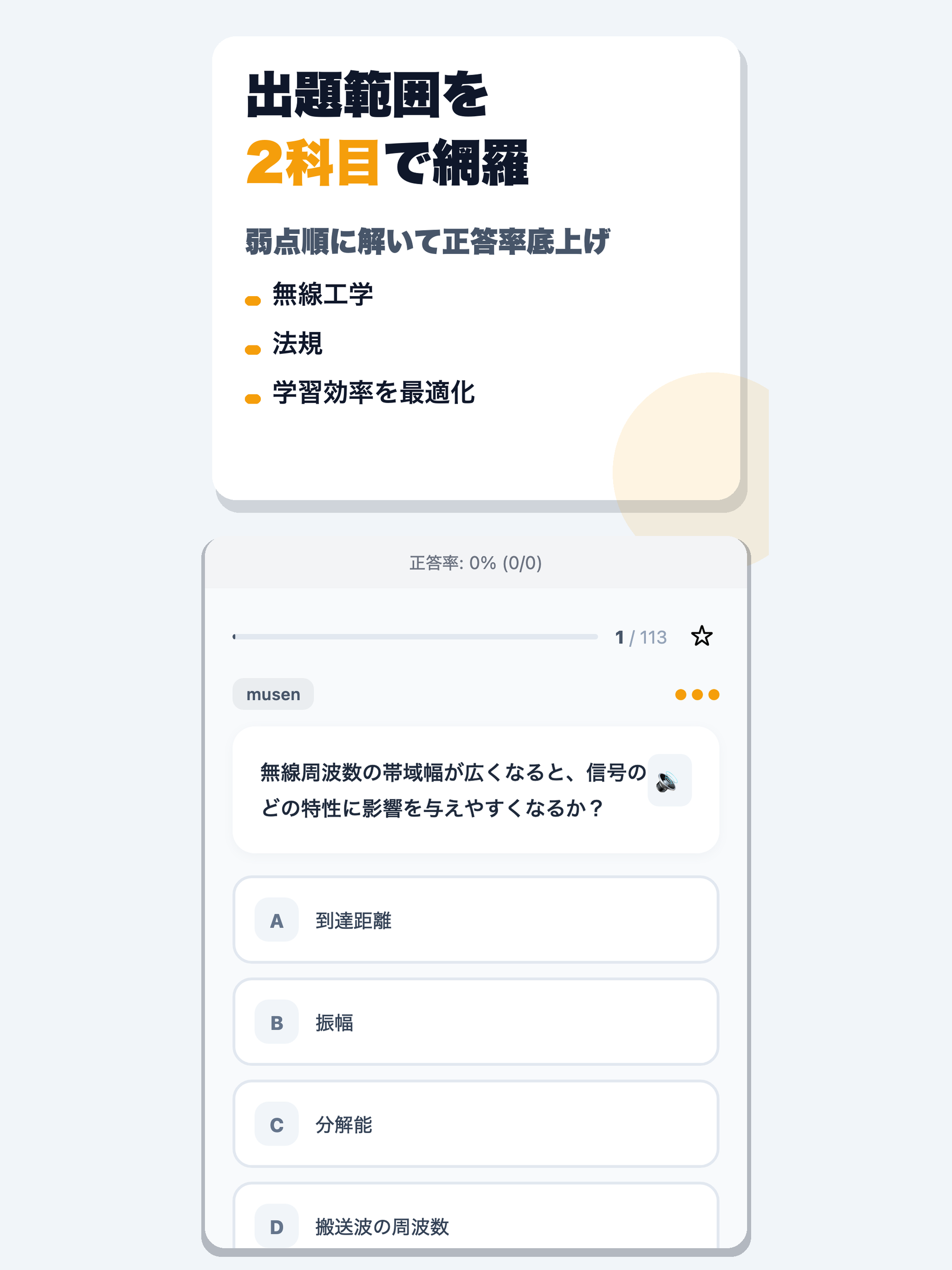 陸特合格ドリル