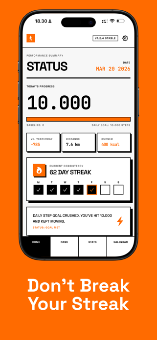 Step Tracker Pedometer - Stark Screenshot 3 of 10