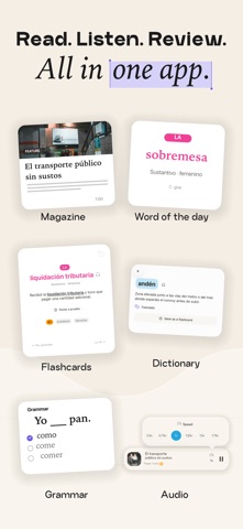 Spanify: Learn Spanish screenshot