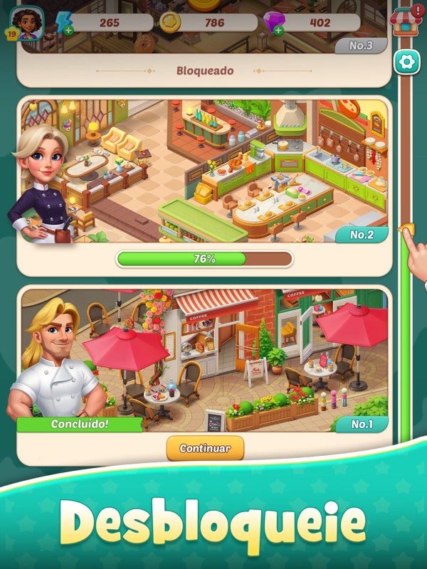 Foodstars: Combine e Cozinhar screenshot 12