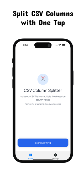 CSV Column Splitter Screenshot 1 of 3