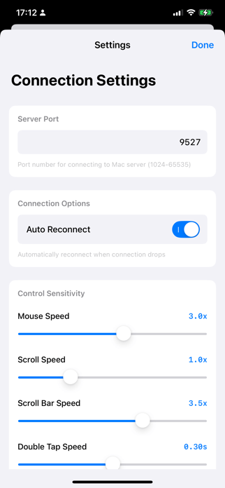 Remouse - Mac Remote Control Screenshot 4 of 4