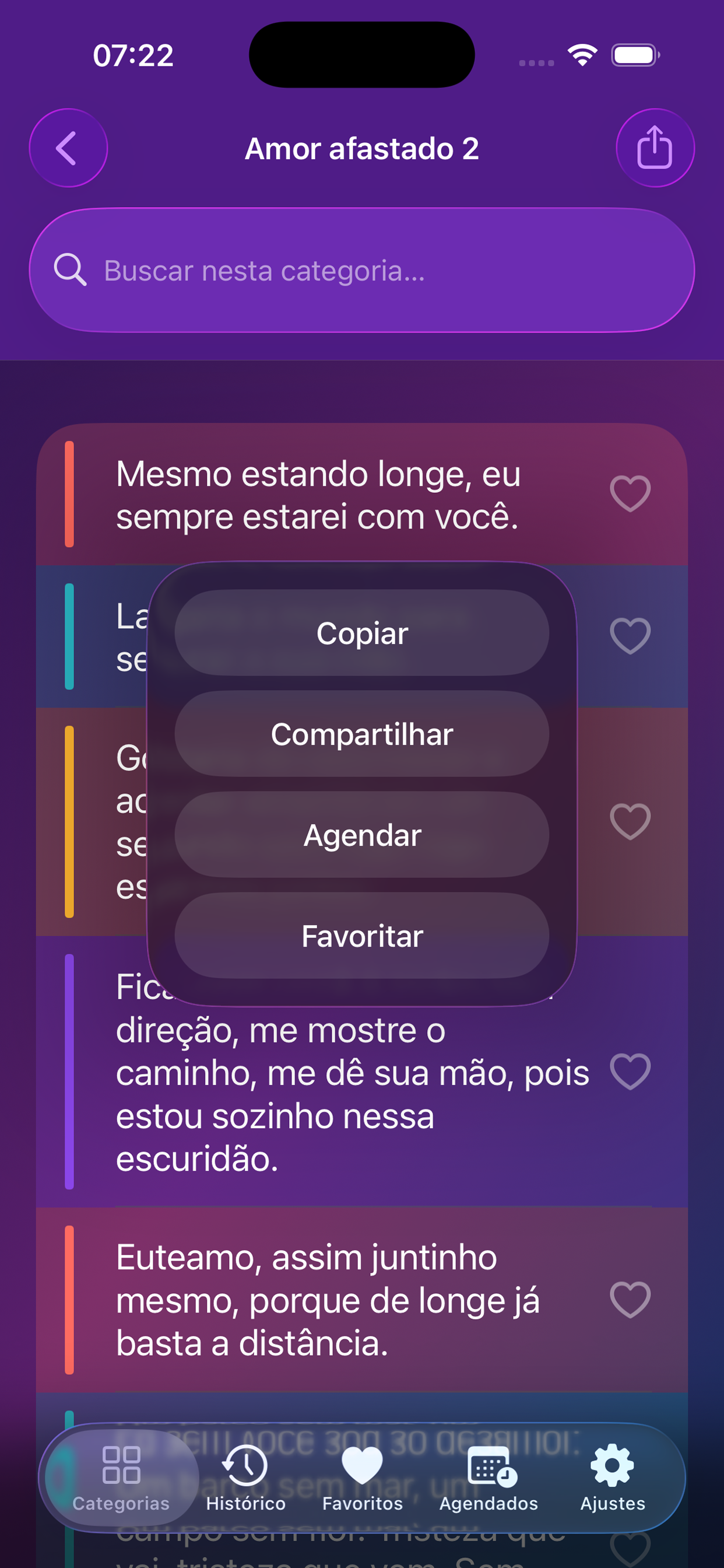 Mensagens Prontas para Stores