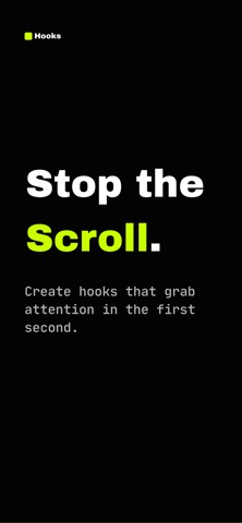 Hooks: Stop the Scroll Screenshot 1 of 6