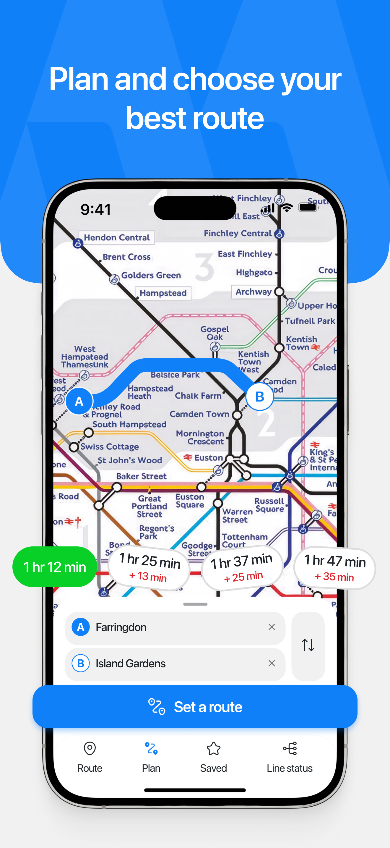London Underground Planner