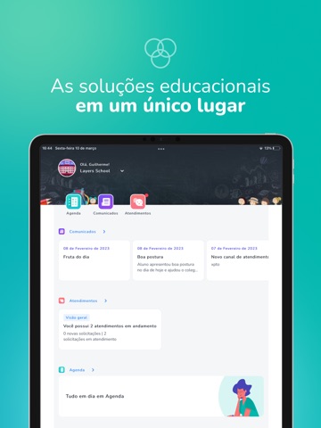 Colégio Walter White iPad screenshot