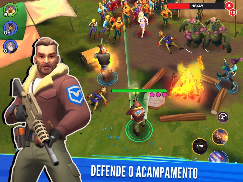 Dead.io - Zumbi Sobrevivência screenshot 11