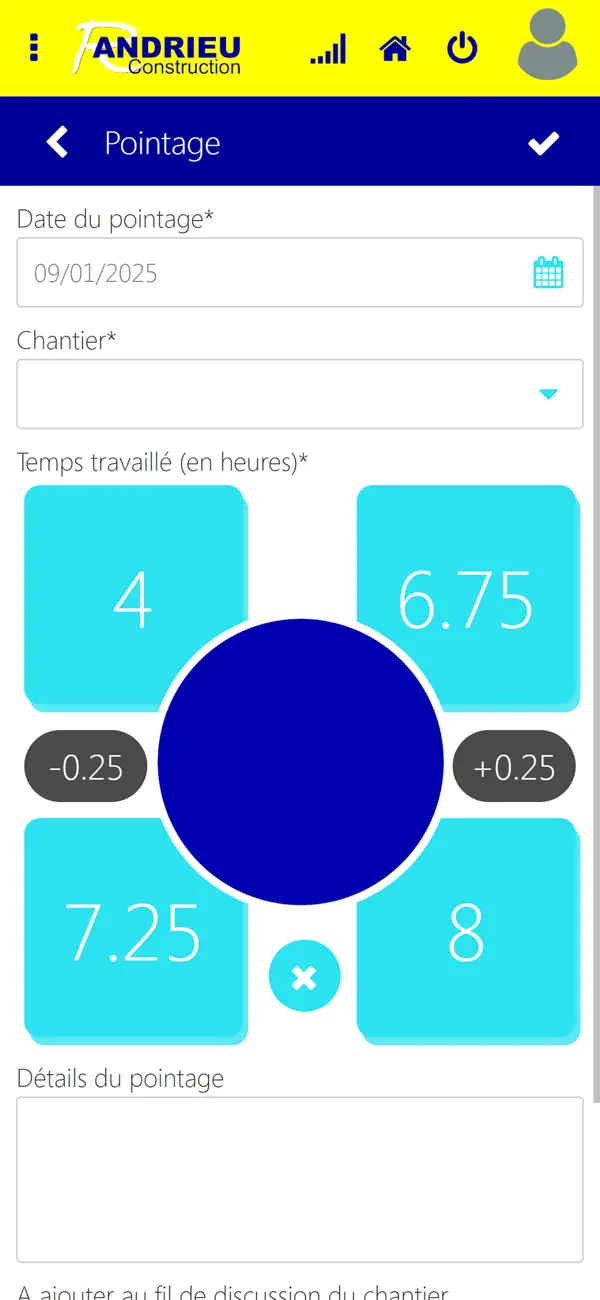 Screenshot #2 pour Andrieu Construction Live