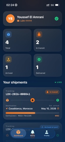 Laidcom Express Tracker screenshot