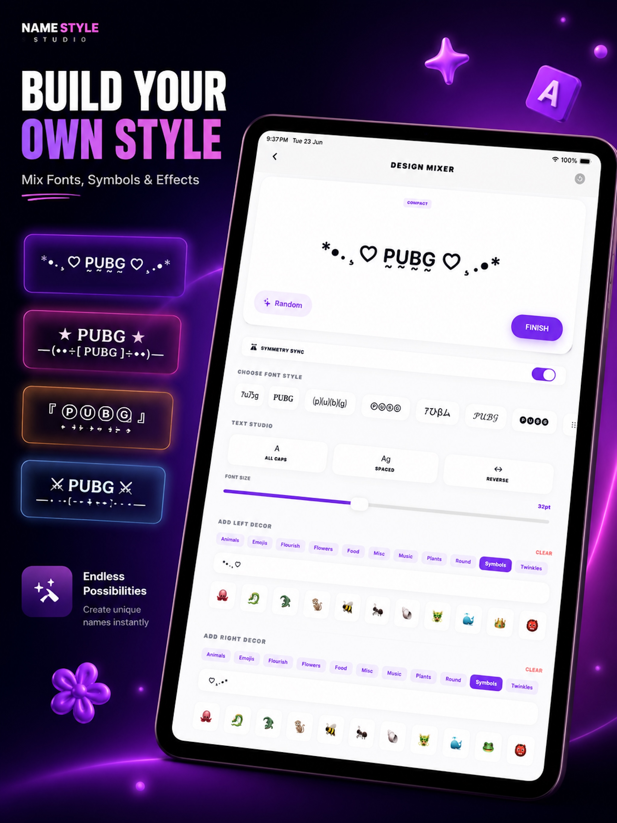 Name Style : Nickname Creator