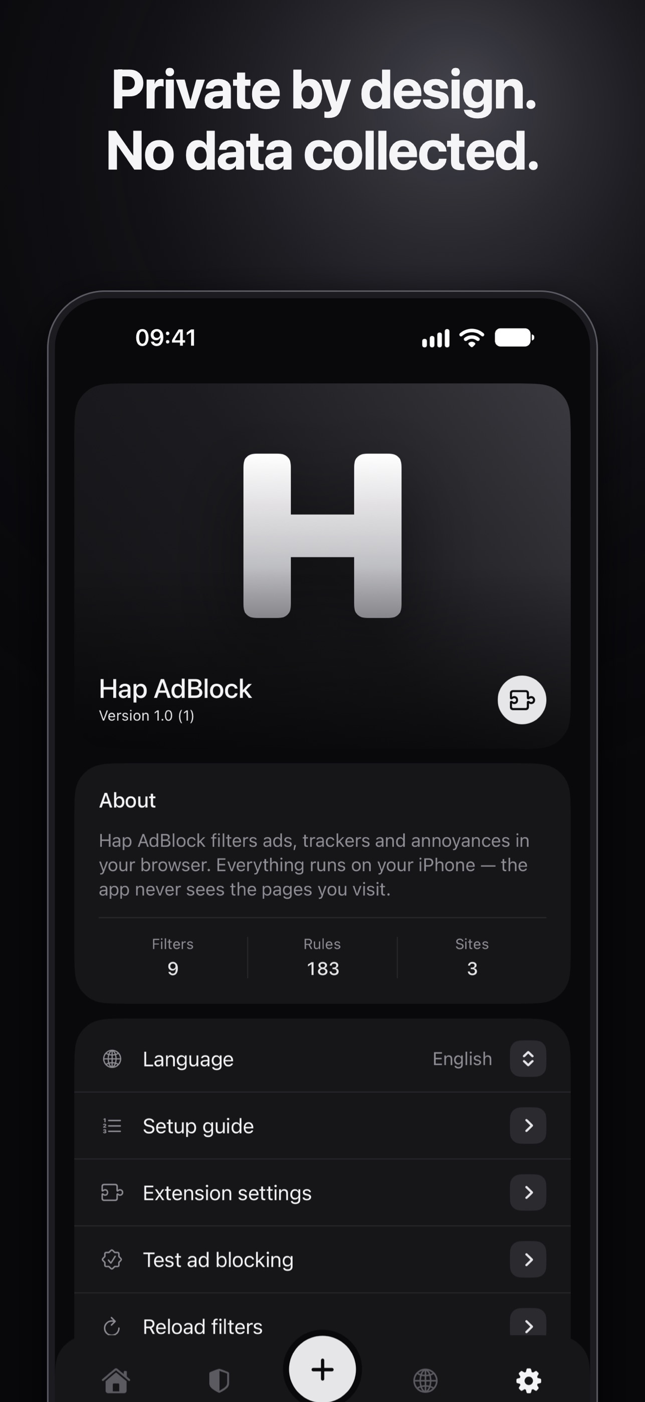 Screenshot 6 of Hap: AdBlock