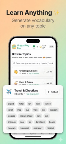 LinguaPlayPro Screenshot 1 of 8