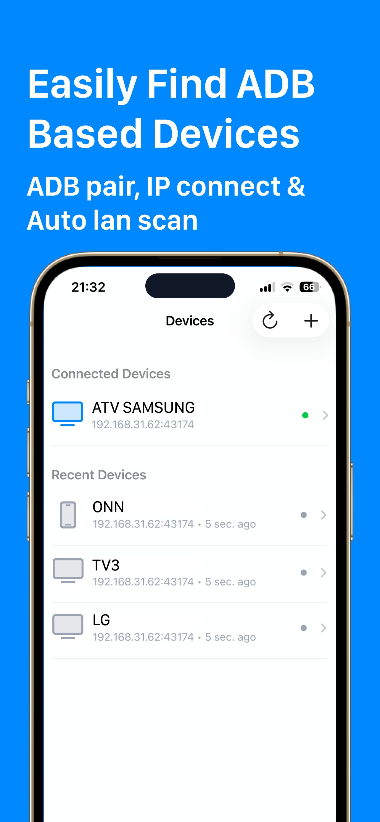 ADB Connect & Debugger for ATV