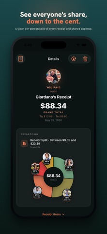 SplitRick iPhone screenshot