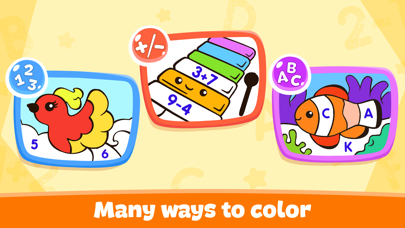 Color by Number: Kids' Games Screenshot