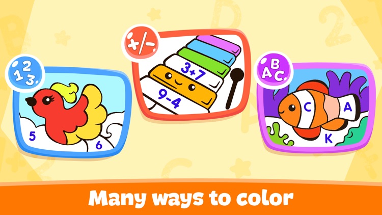 Color by Number: Kids' Games screenshot-3