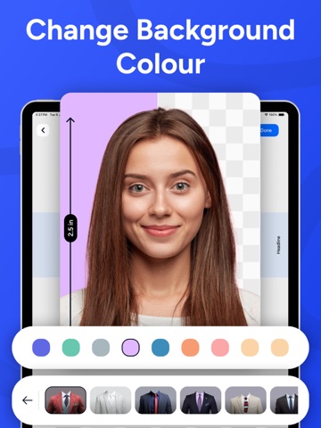 Passport Photo Maker Visa & ID iPad screenshot