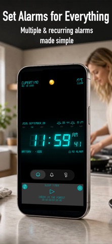 Clock Alarm++ のスクリーンショット