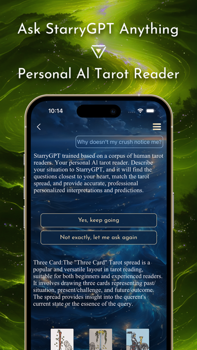 Starry AI Tarot Screenshot