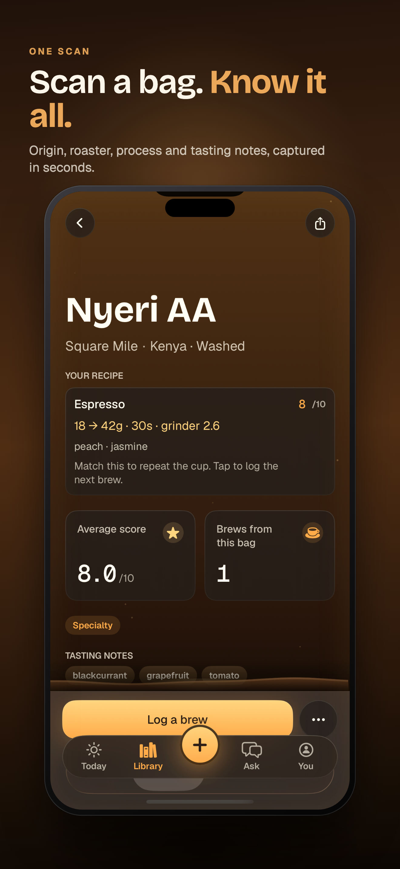 Remembrew - Coffee Log screenshot 2