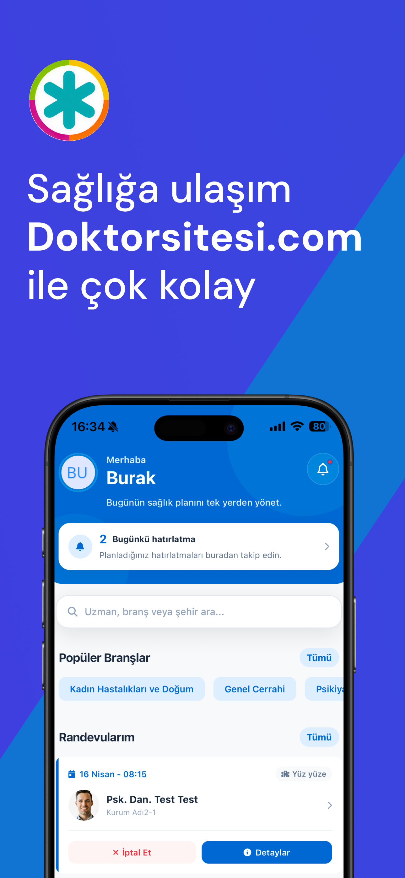 Doktorsitesi - Uzman Bul
