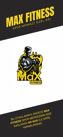 MAX FITNESS iPhone screenshot