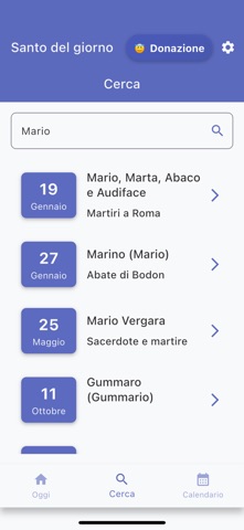 Santo del giorno - Tutti Santi iPhone screenshot