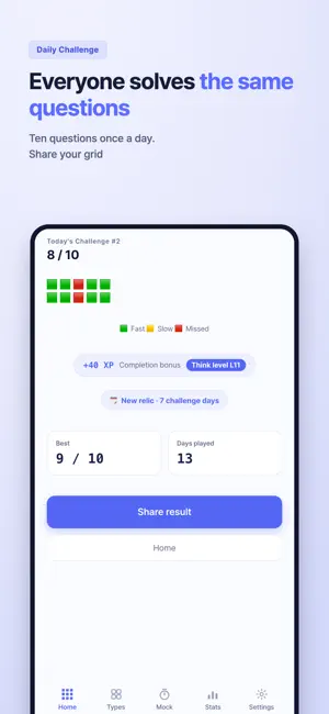 Matrix Aptitude: IQ Test screenshot 1