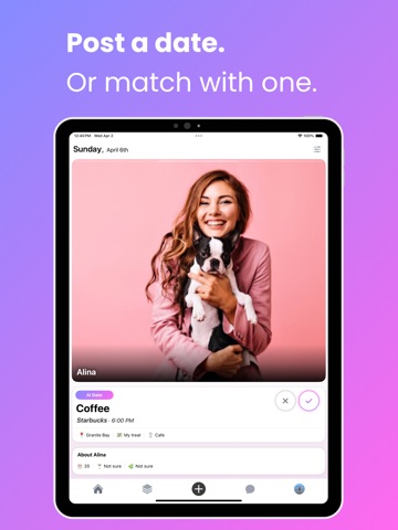 Flirt: Swipe on Dates iPad screenshot