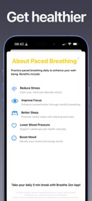 Breathe Zen - Paced Breathing screenshot