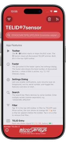 TELID®7sensor Screenshot 1 of 5