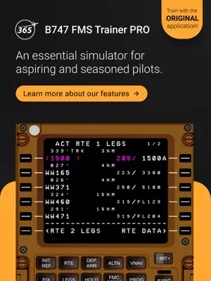 B747 FMS Trainer PRO screenshot 1