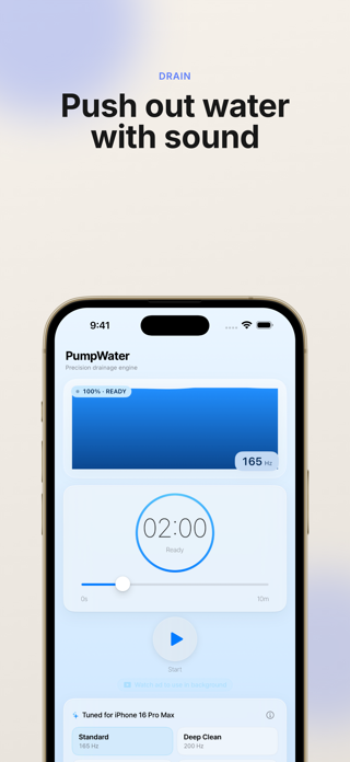 PumpWater: Speaker Water Eject Screenshot 1 of 4