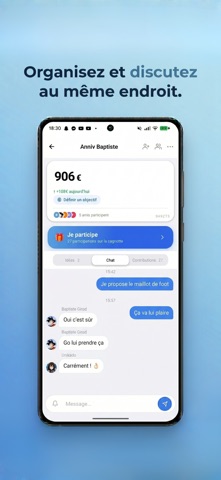 Unikado-Cagnotte Cadeau Commun iPhone screenshot