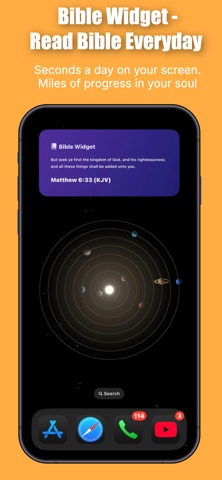 Bible Widget: Verses & AI Chat Screenshot 2 of 6