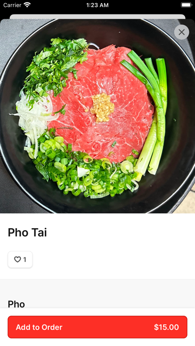 App screenshot