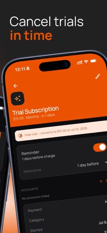 Pruner – Subscriptions Tracker Screenshot 4 of 4