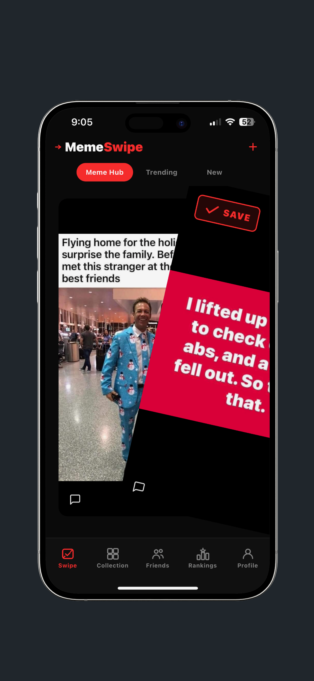 MemeSwipe: Swipe & Share Memes screenshot 5