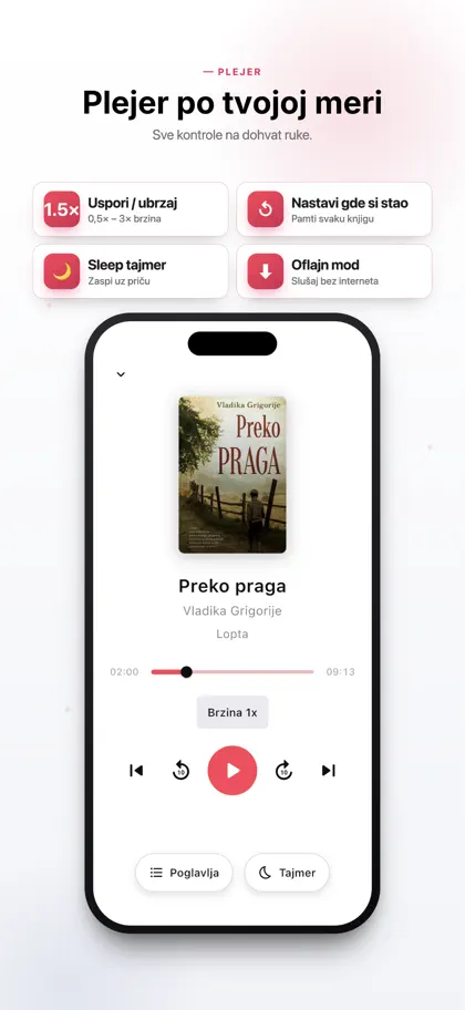 Screenshot 3 von 6 zu Knjigapriča: Audio knjige