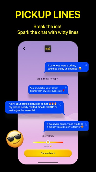 RizzPro - AI Dating Wingman Screenshot
