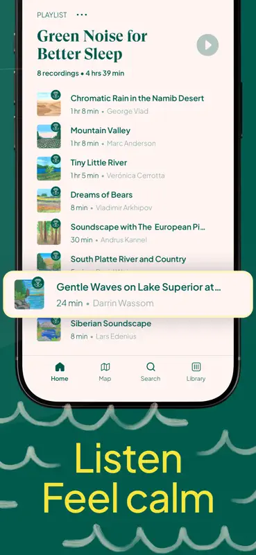 Nature Sounds : Earth.fm screenshot 6 of 9