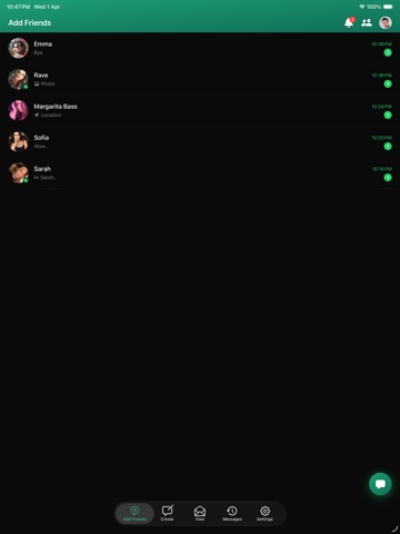 Parallel Space for WhatsApp WA iPad screenshot